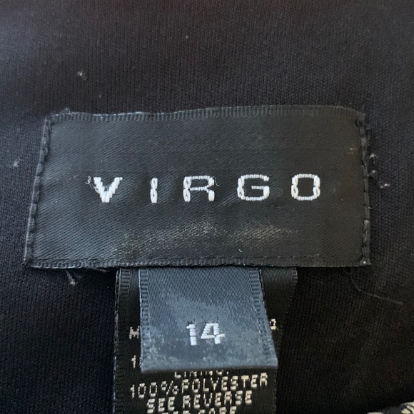 Virgo Floral Sleeveless Maxi Dress Size 14 - Picture 4 of 6